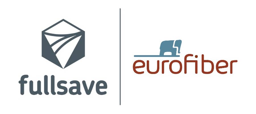 logos eurofiber et fullsave ensemble